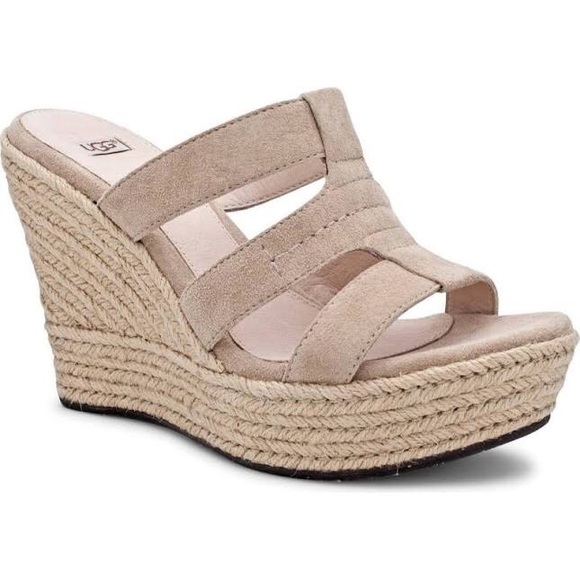 UGG Shoes - UGG Tawnie Espadrille Platform Wedge 10